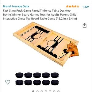 Fast Sling Puck Game Paced